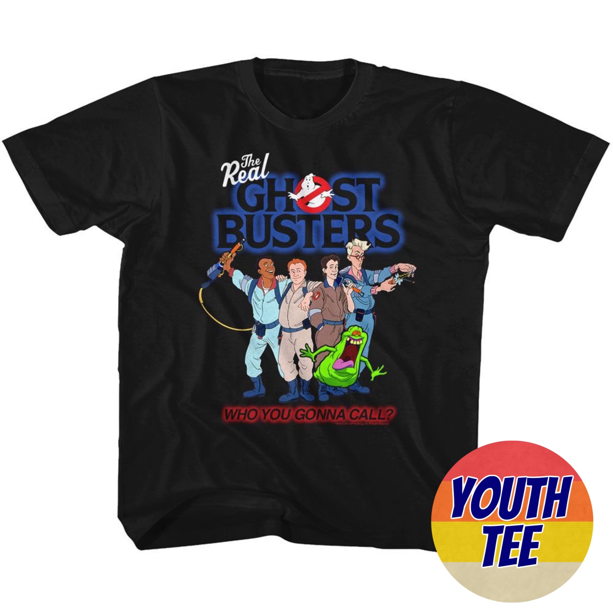 Youth The Real Ghostbusters Group 3 T-Shirt