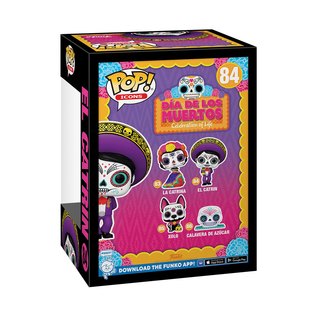 Funko Pop! Dia de los Muertos El Catrin Vinyl Figure #84 | Blue Culture Tees