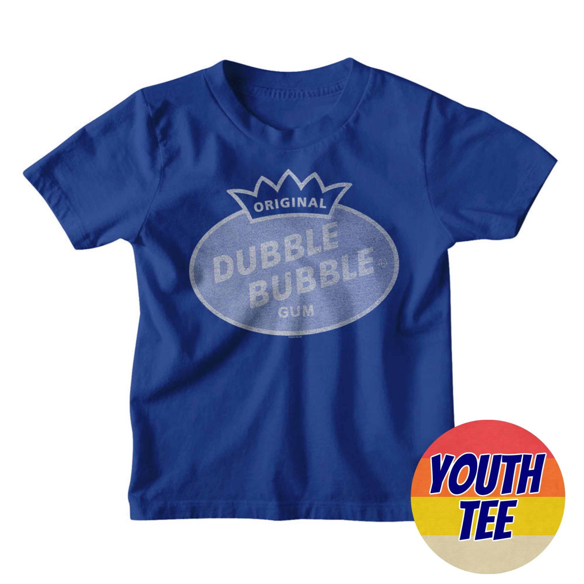 Youth Tootsie Roll Dubble Tone T-Shirt | Blue Culture Tees