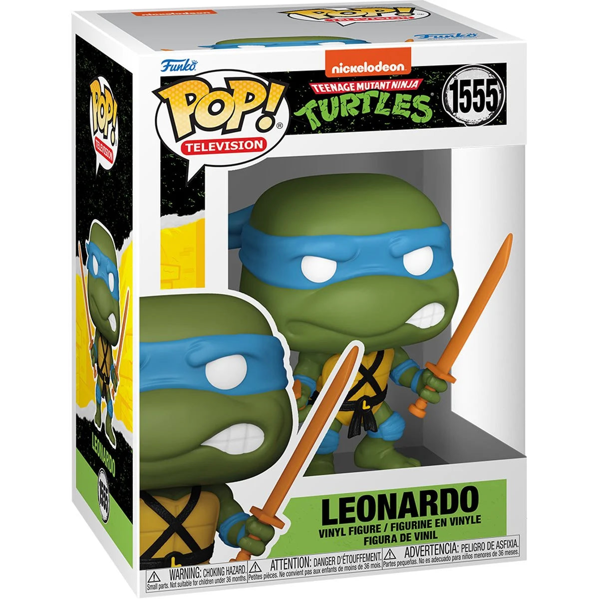 Funko Pop! Teenage Mutant Ninja Turtles Leonardo with Katana Vinyl Figure #1555