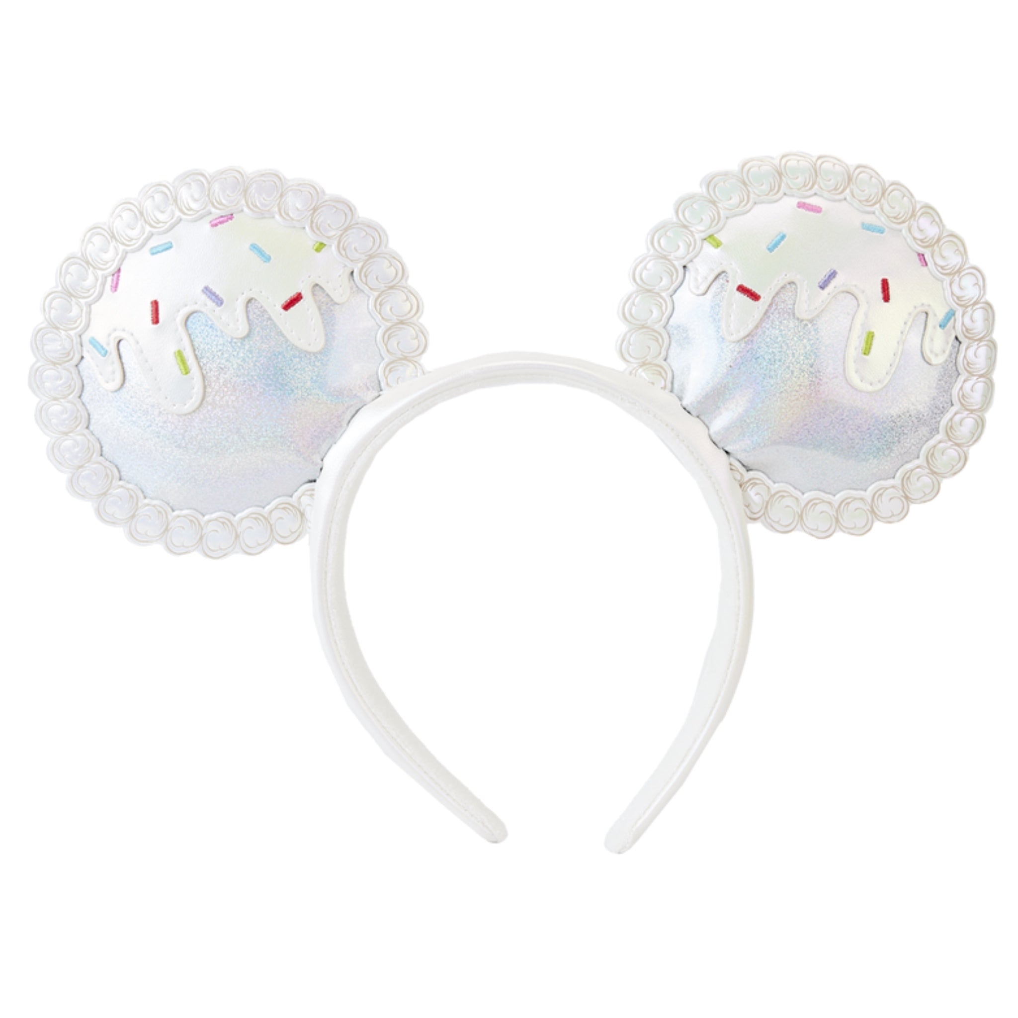 Disney® Sequin Unicorn Minnie Mouse Ear Headband - White