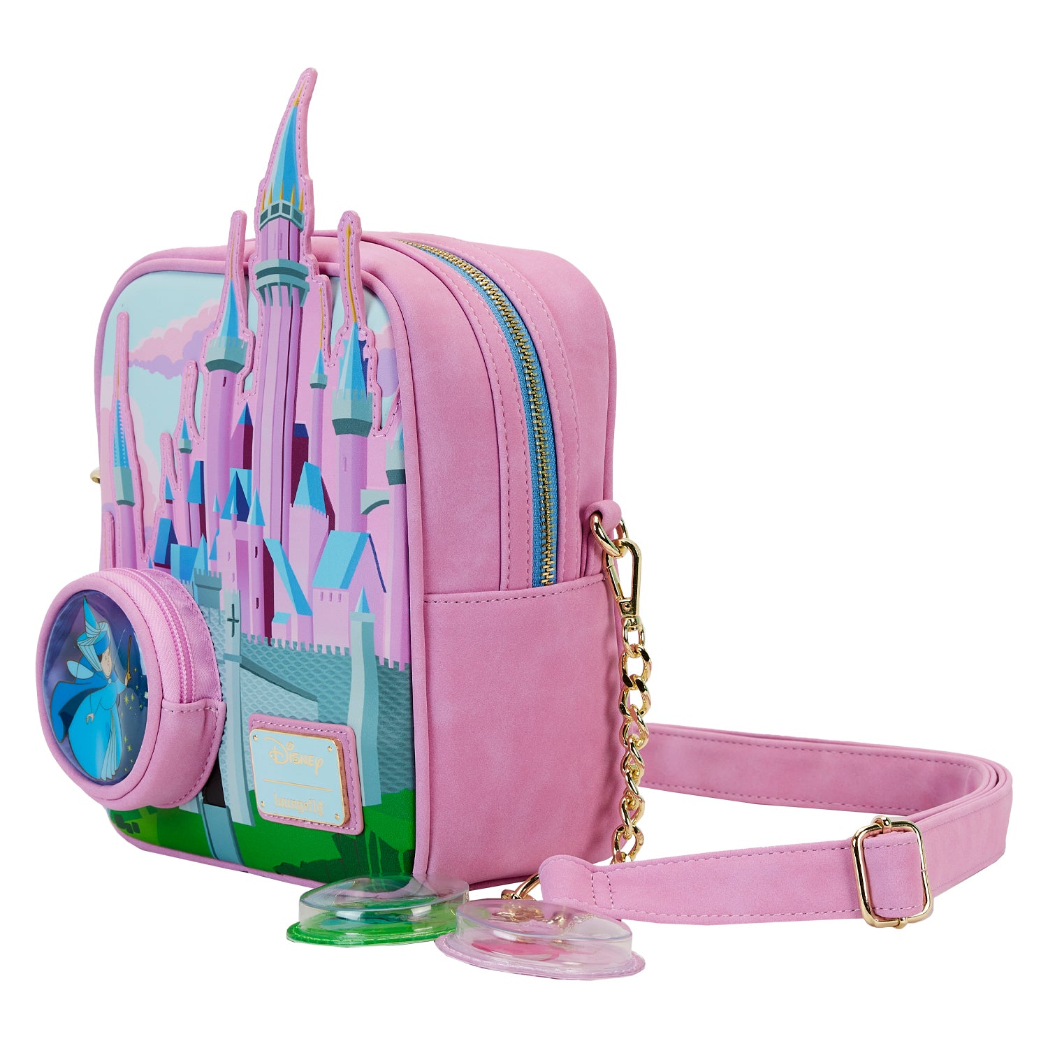 Loungefly, Bags, Loungefly Disney Princess Castle Series Sleeping Beauty  Cross Body Bag