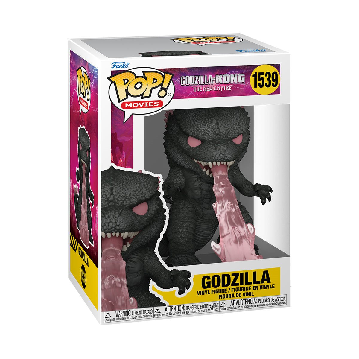 Funko Pop! Godzilla x Kong: The New Empire Godzilla with Heat-Ray Vinyl Figure #1539