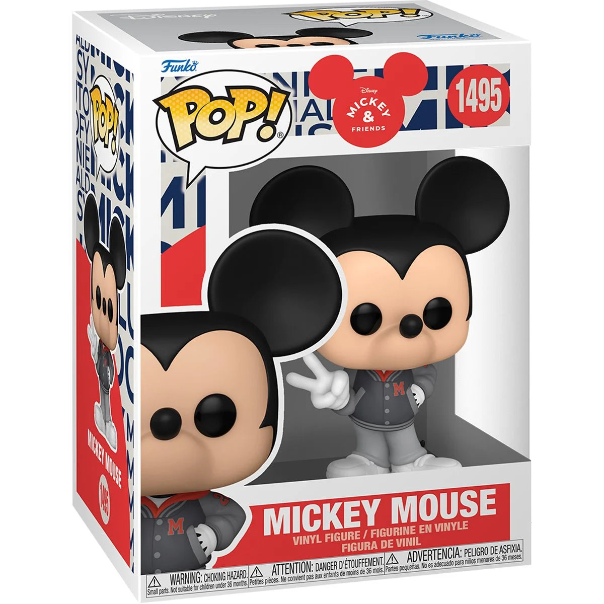 Funko Pop! Disney Mickey & Friends Excellent 8 IRL Mickey Mouse Vinyl Figure #1495