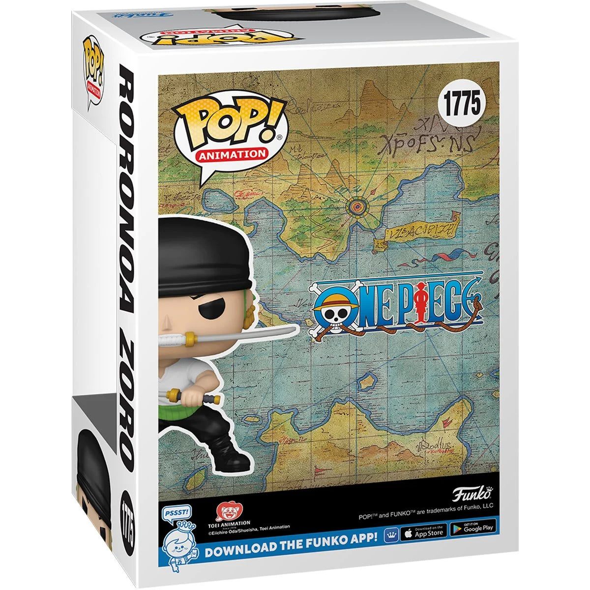 One Piece Roronoa Zoro with Swords (2024) Funko Pop! Vinyl Figure #1775