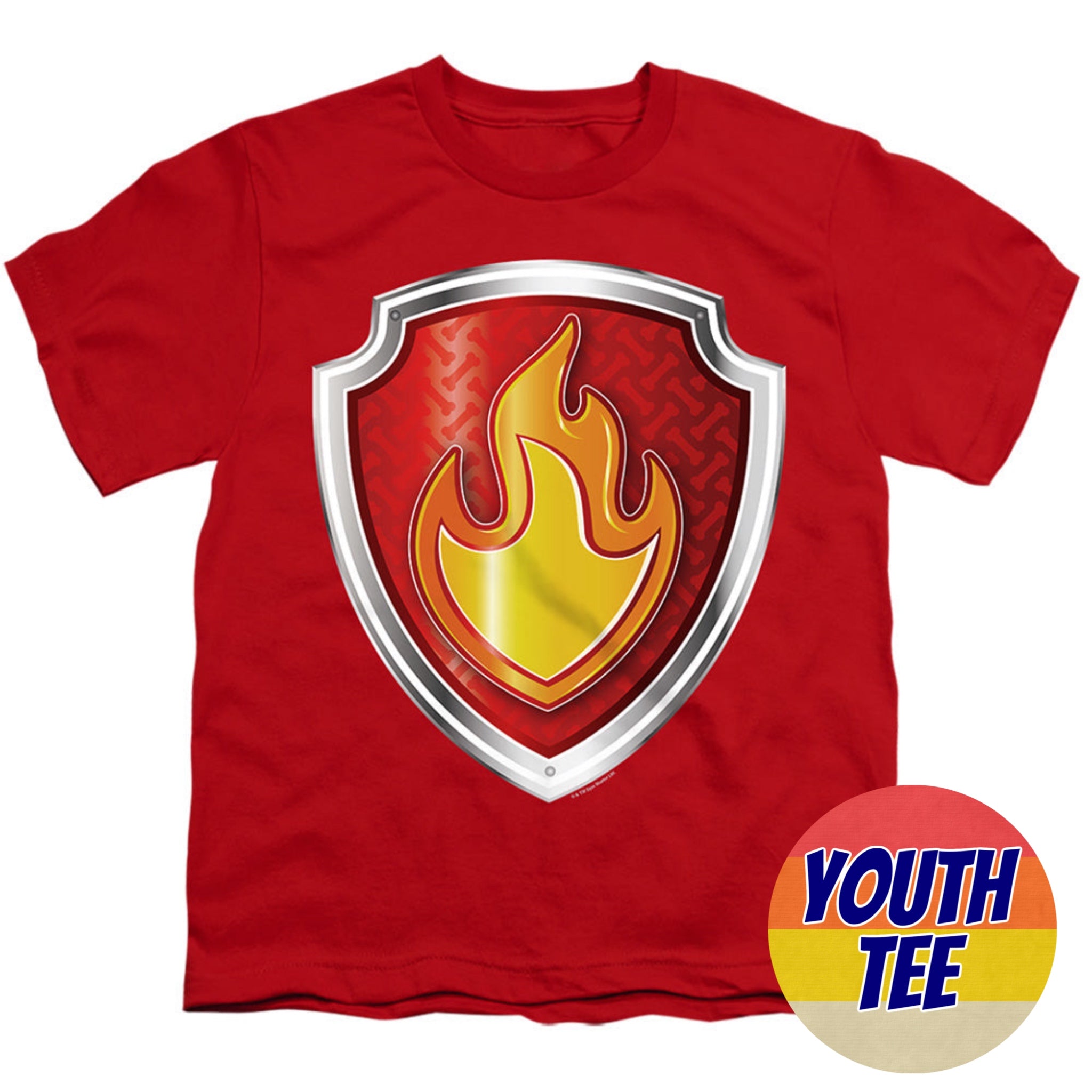 Youth Paw Patrol Marshal Badge T-Shirt | Blue Culture Tees