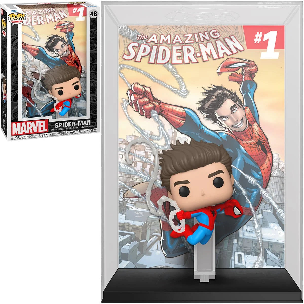 Funko Pop! The Amazing Spider-Man #1 Comic Cover Figure with Case #48