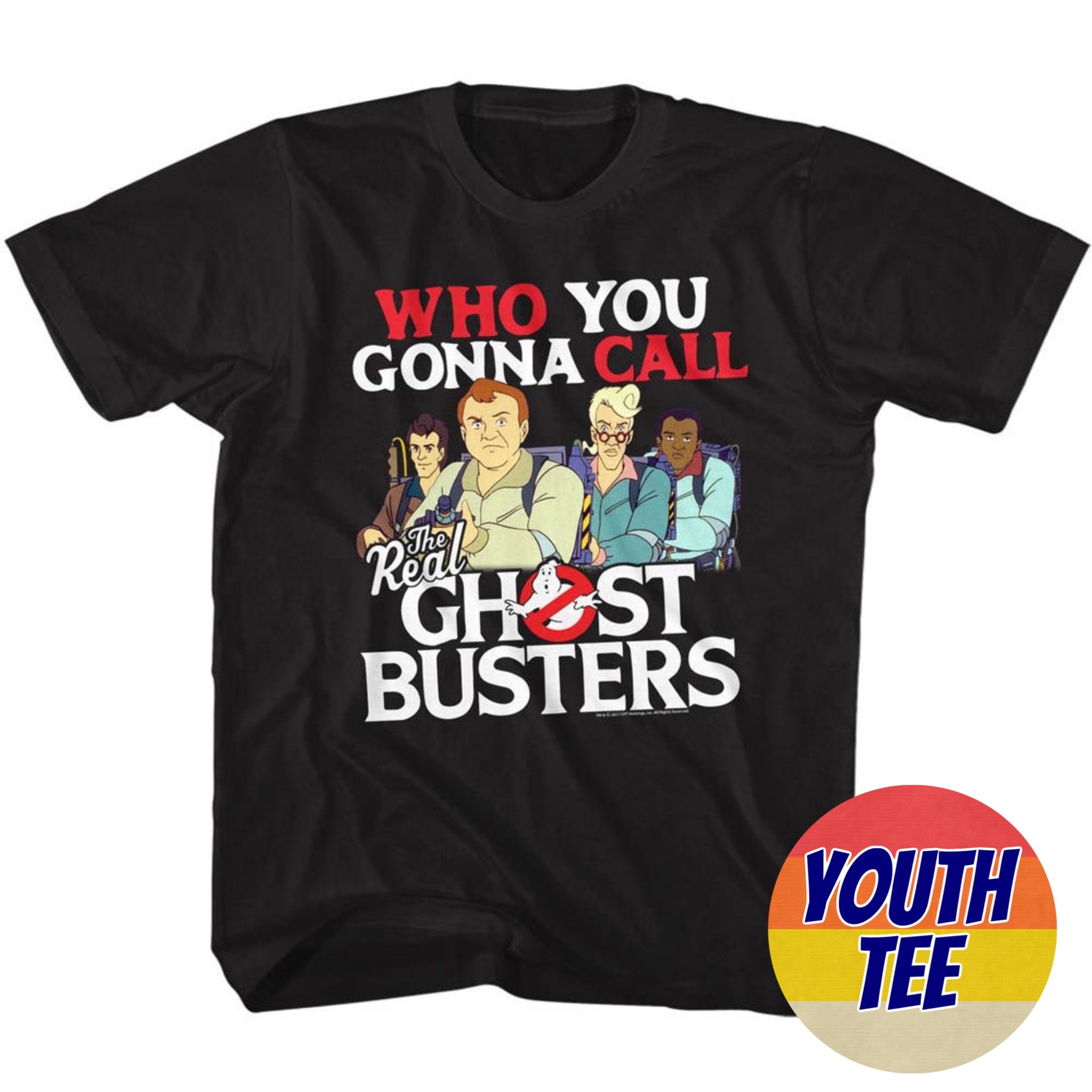 Youth The Real Ghostbusters Call Em T-Shirt