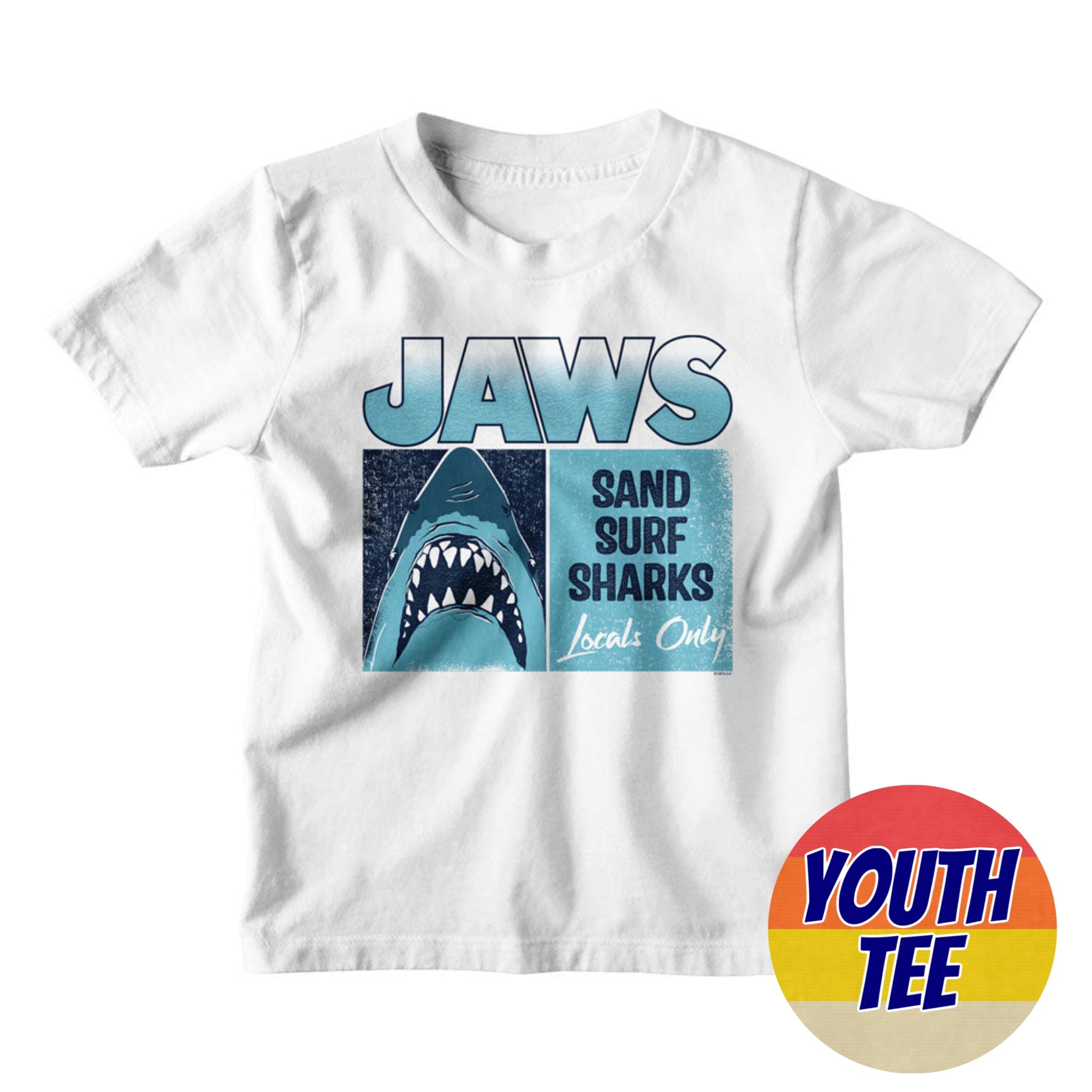 Youth Jaws Locals Only T-Shirt | Blue Culture Tees