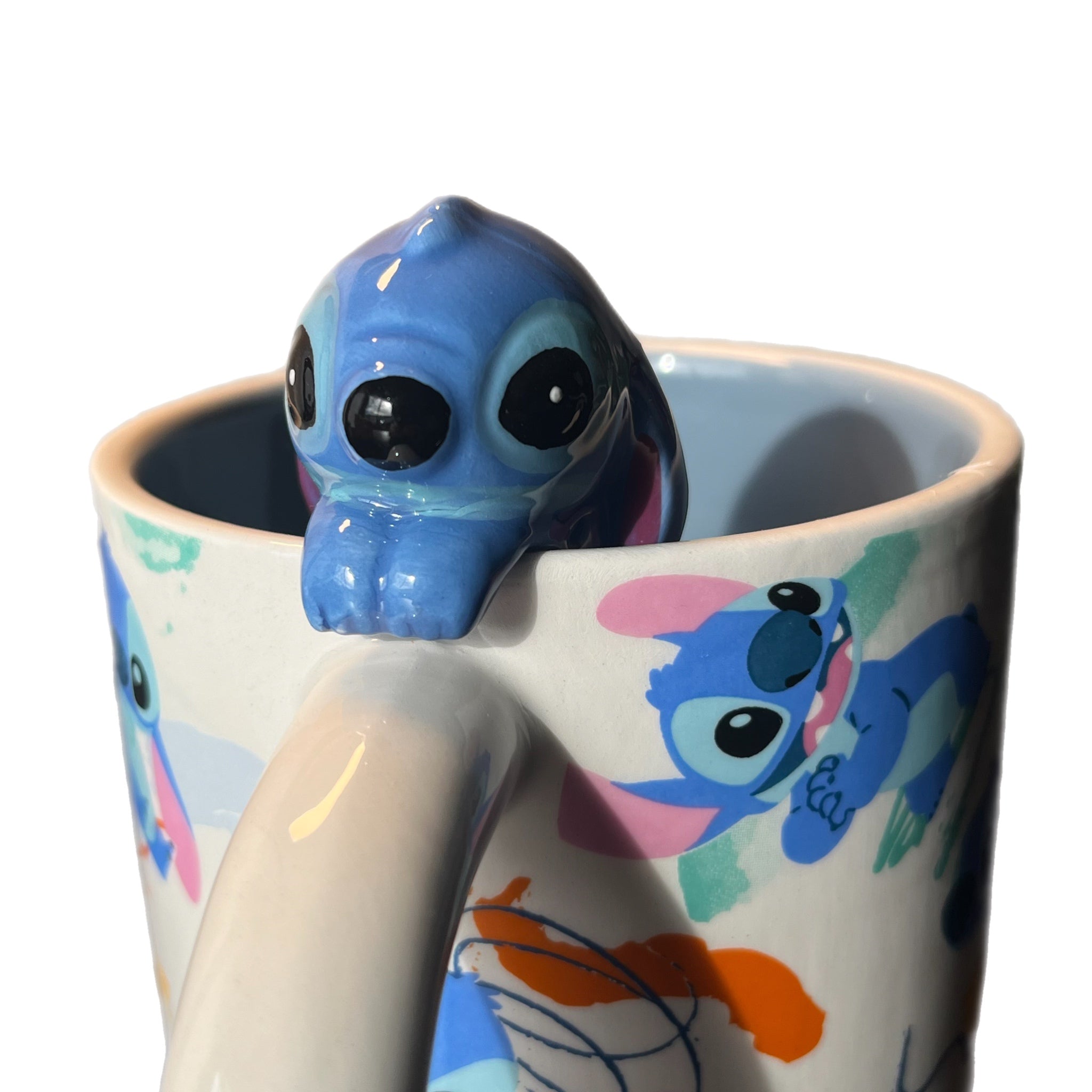 Disney Stitch Doodle Critter 20oz Ceramic Mug | Blue Culture Tees