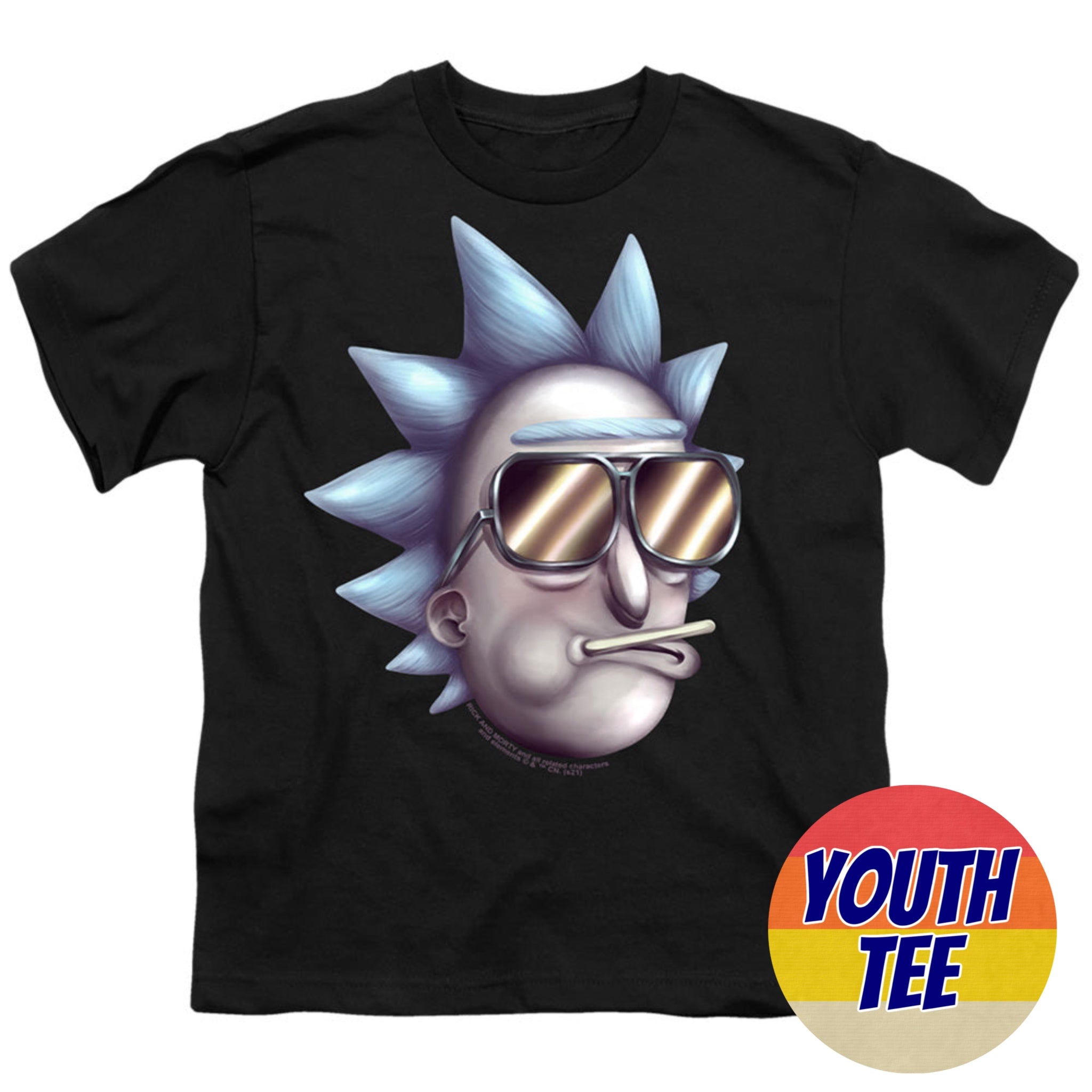 Youth Rick and Morty Cool Rick Alternate Reality T-Shirt | Blue Culture Tees