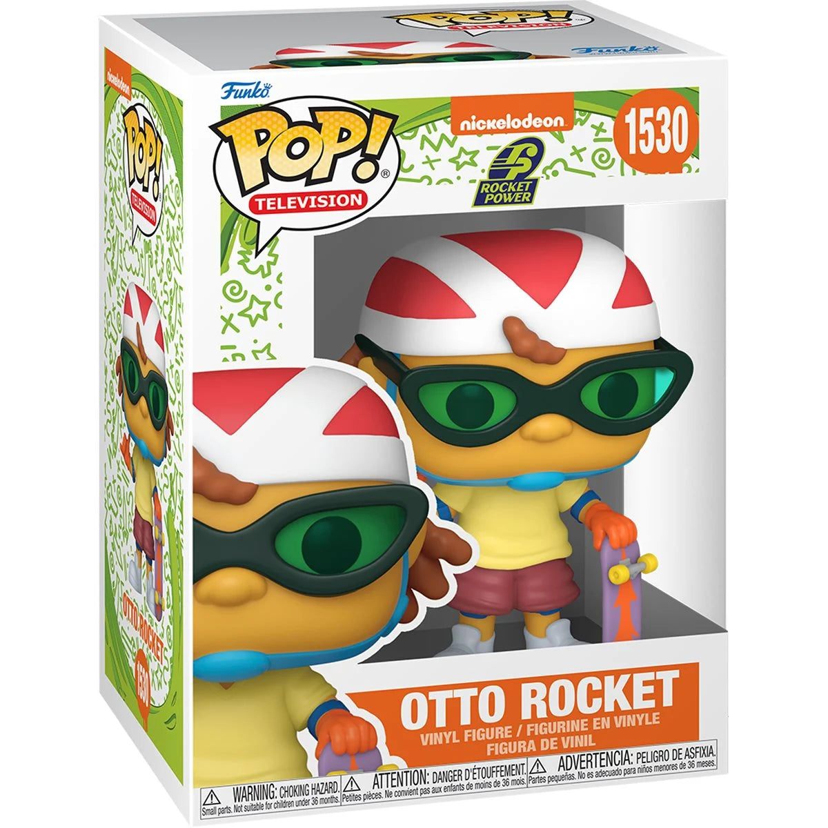 Funko Pop! Nickelodeon Rocket Power Otto Rocket Vinyl Figure #1530