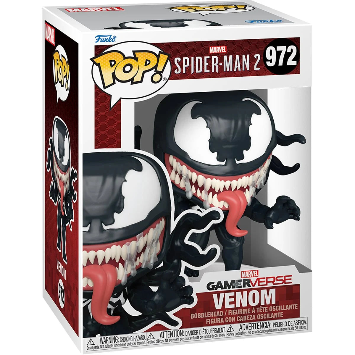 Funko Pop! Spider-Man 2 Game Venom Vinyl Figure #972