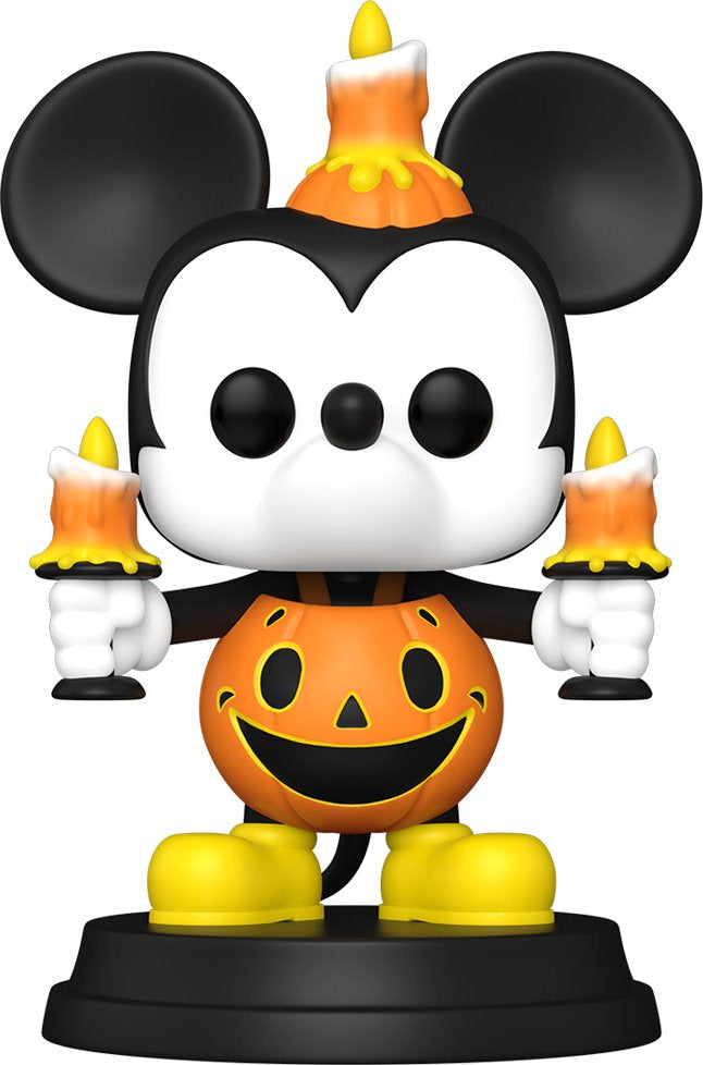 Funko Pop! Super Lights and Sounds Mickey Mouse in Pumpkin Costume Vinyl Figure #1493 | Blue Culture Tees