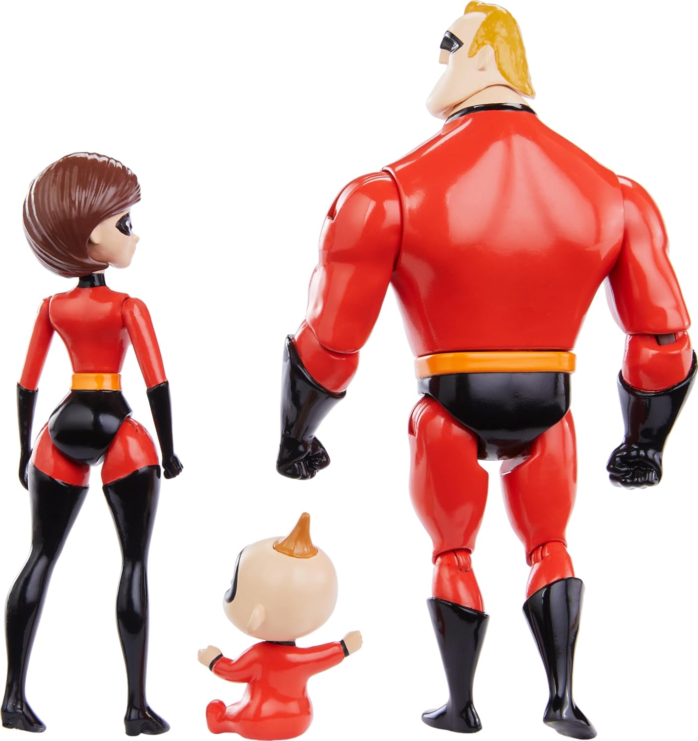 Disney Pixar The Incredibles Storytellers Mr. Incredible, Elastigirl & Jack-Jack Action Figure Set