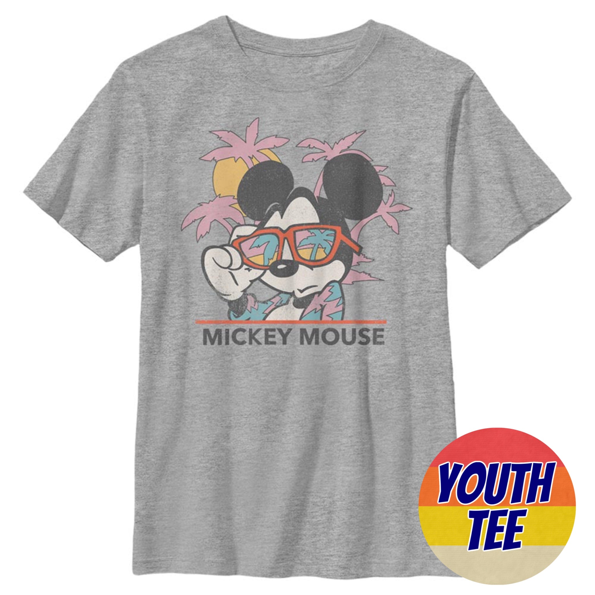 Boy's Disney Beach Ready Mickey Mouse T-Shirt | Blue Culture Tees