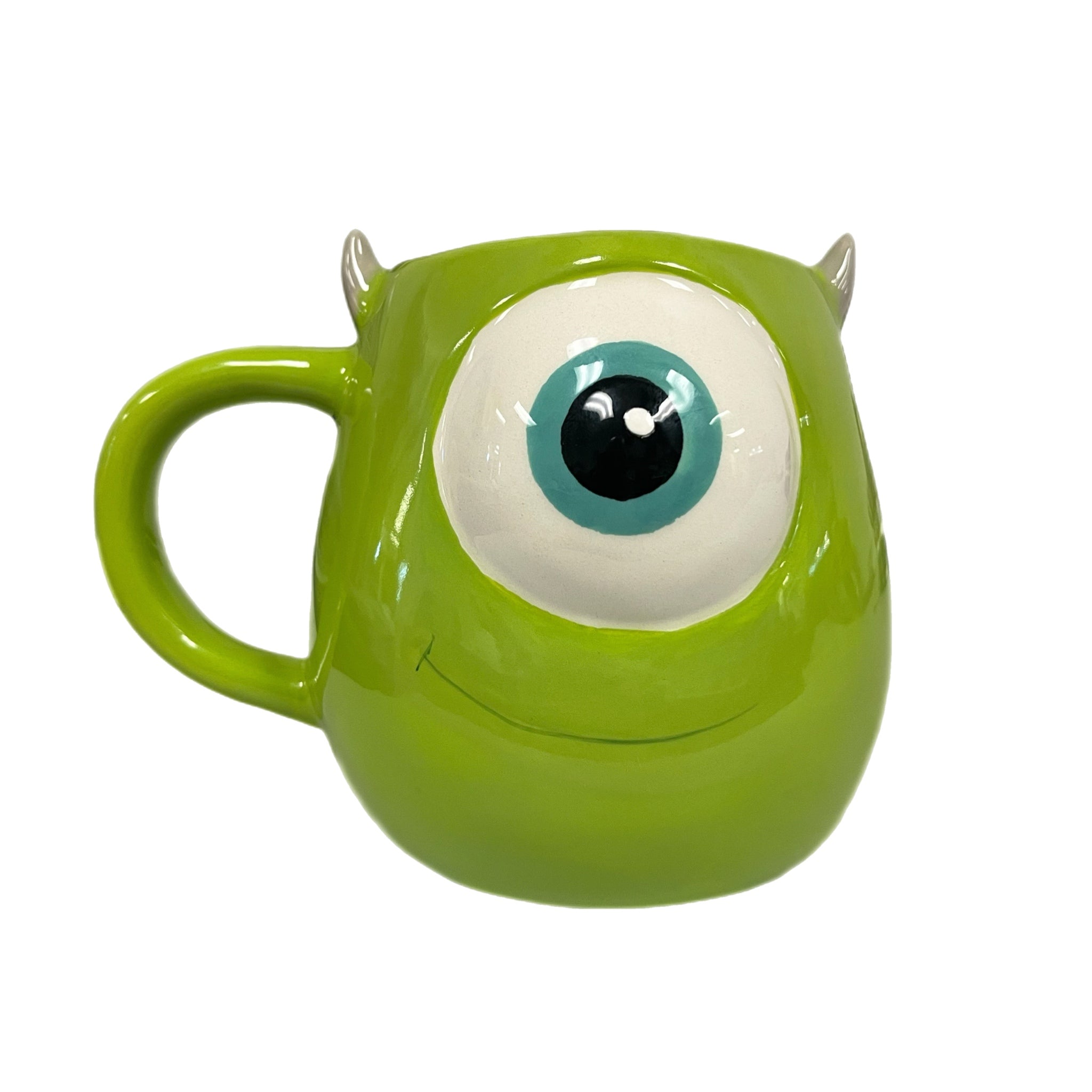 Disney Monsters Inc Mike 20 Oz. Ceramic Figural Mug | Blue Culture Tees