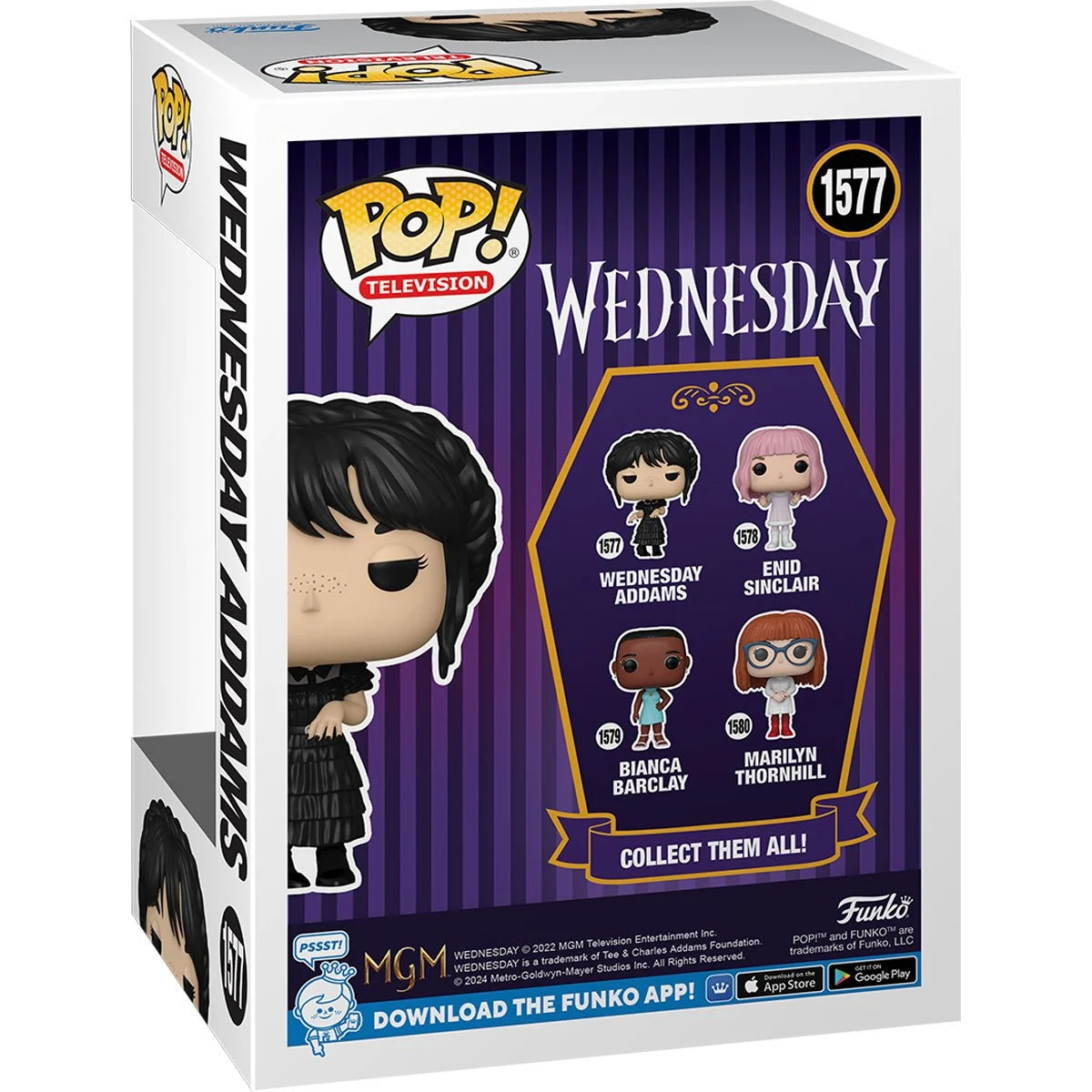 Funko Pop! Wednesday Rave'n Dance Wednesday Addams Vinyl Figure #1577