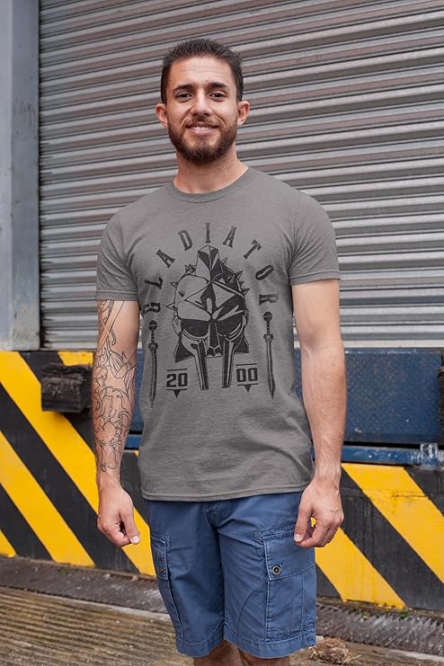 Gladiator Are You Not Entertained T-Shirt | Blue Culture Tees