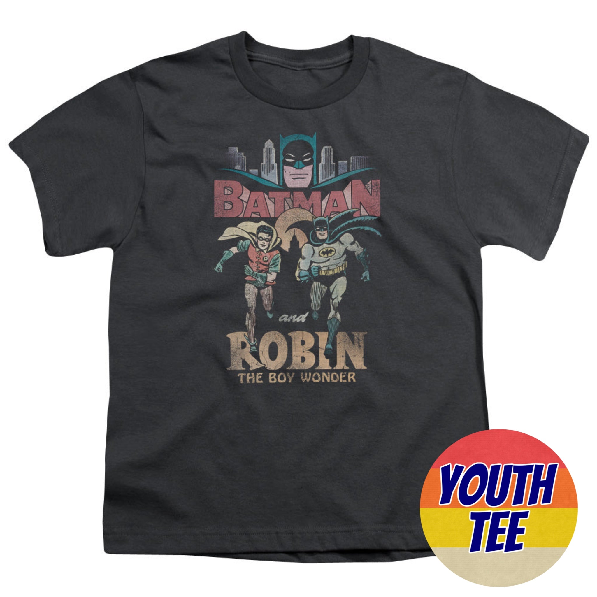 Youth Batman Classic Duo T-Shirt