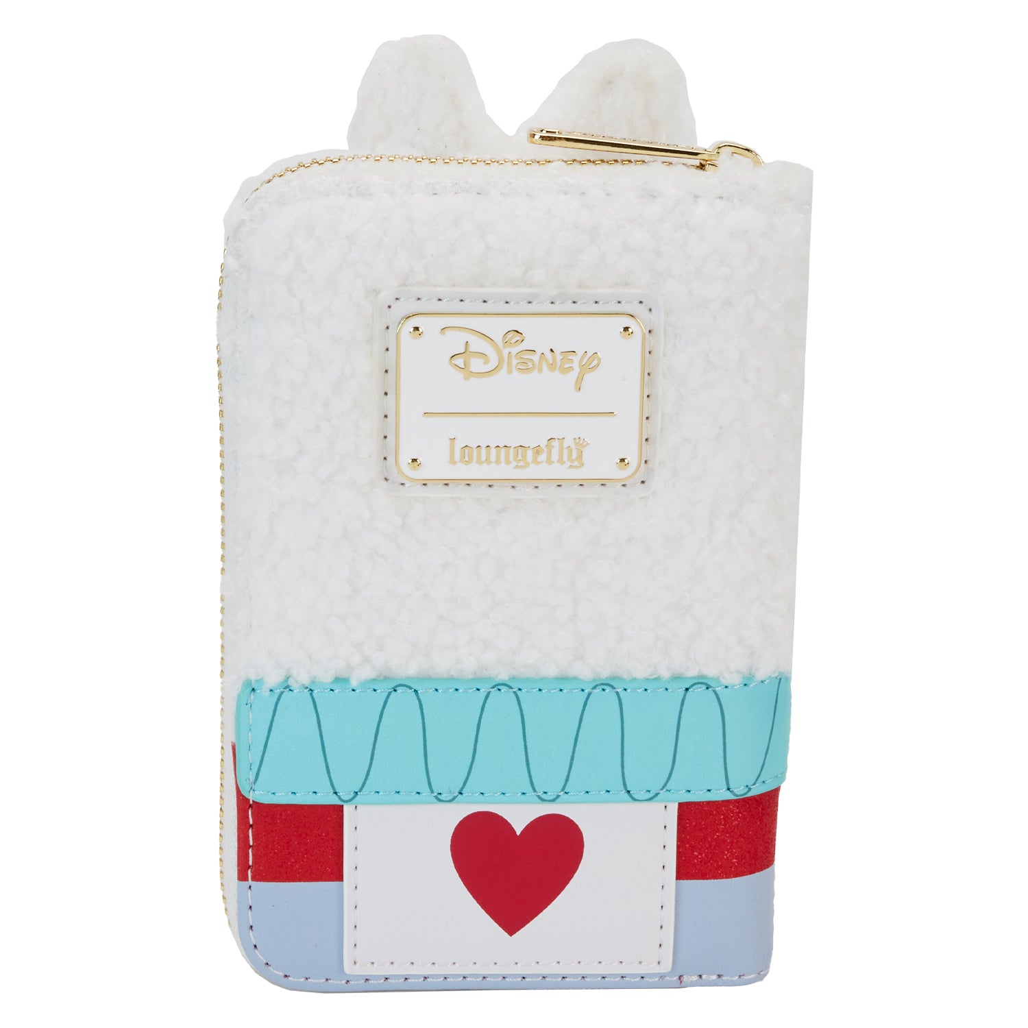 Loungefly Disney Alice In Wonderland White Rabbit Cosplay Zip Wallet