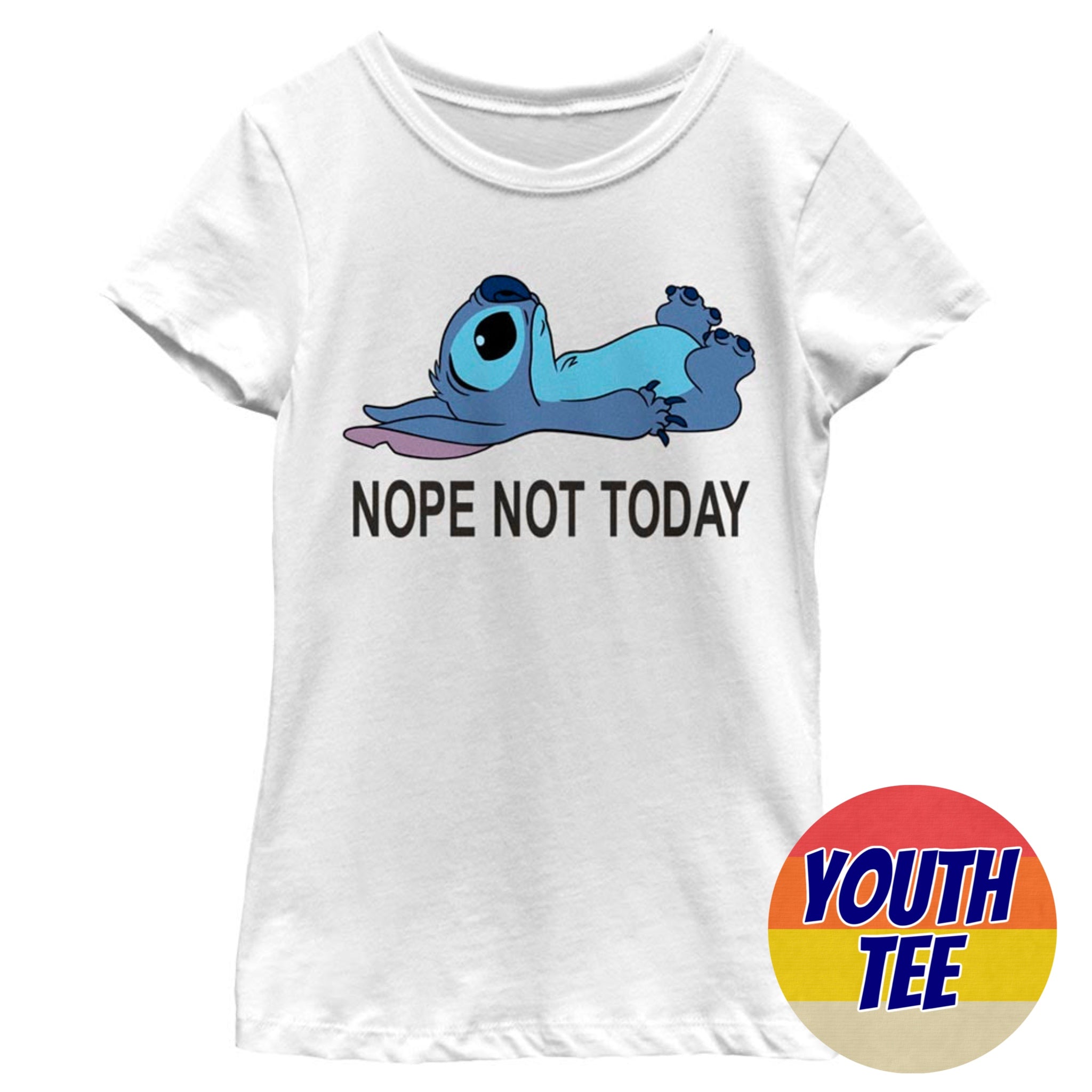 Girl's Disney Nope Not Today T-Shirt | Blue Culture Tees