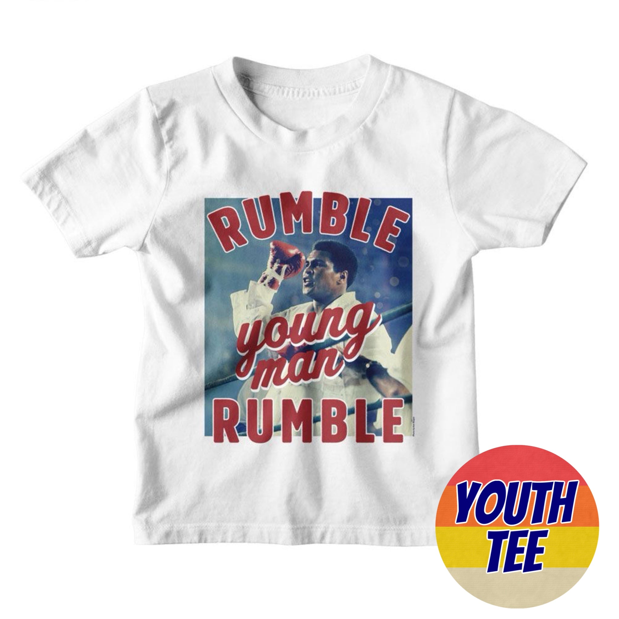 Youth Muhammad Ali Rumble Young Man T-Shirt