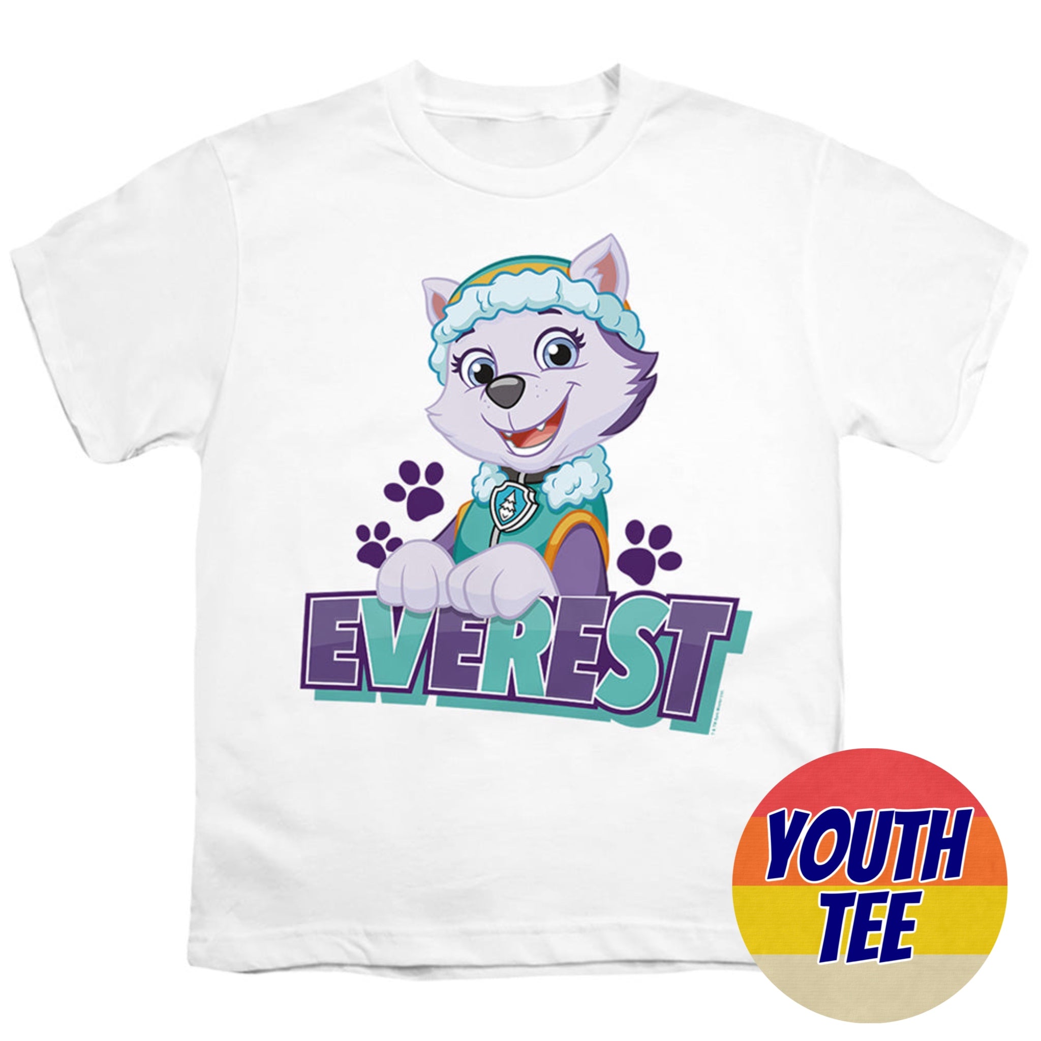 Youth Paw Patrol Everest T-Shirt | Blue Culture Tees