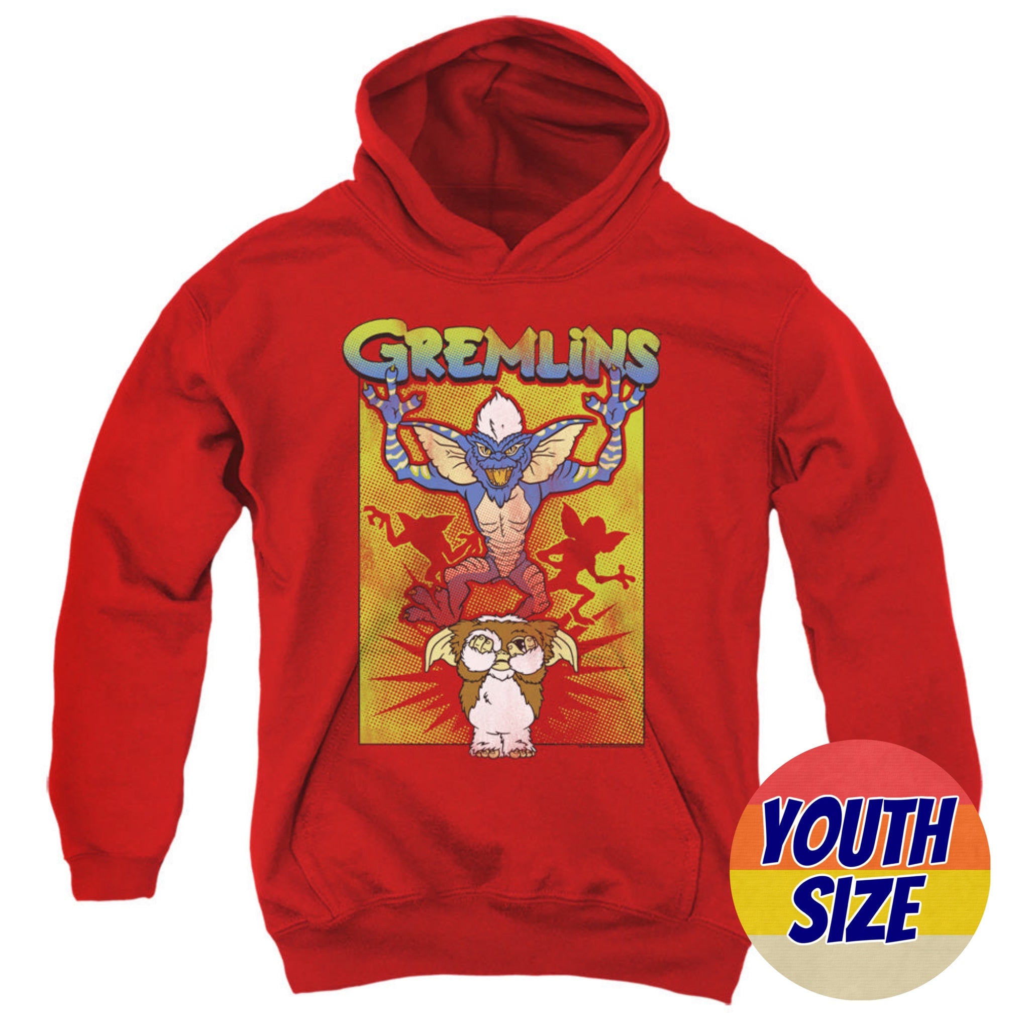 Youth Gremlins Be Afraid Pullover Hoodie | Blue Culture Tees