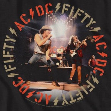 ACDC Band On Stage 50 T-Shirt