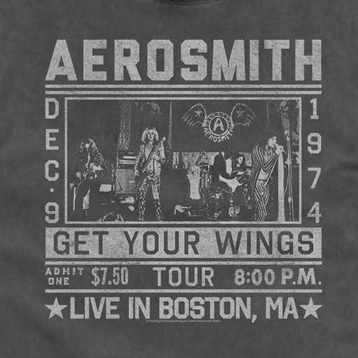 Aerosmith Wings Tour 74 T-Shirt