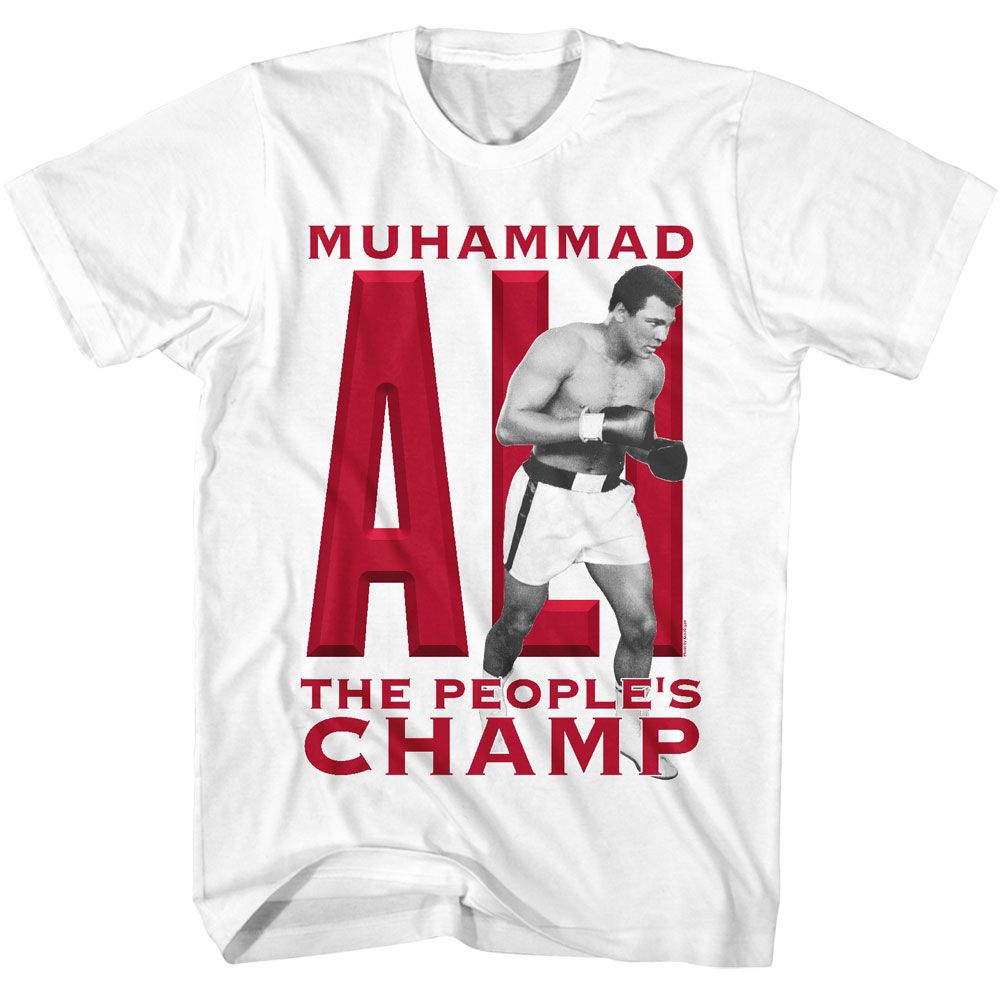 Muhammad Ali Peoples Champ T-Shirt | Blue Culture Tees