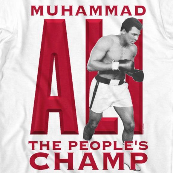 Muhammad Ali Peoples Champ T-Shirt | Blue Culture Tees