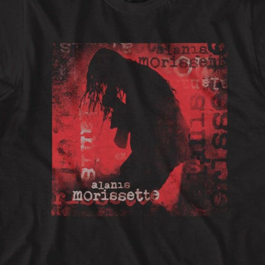 Alanis Morrisette Text Overlay T-Shirt