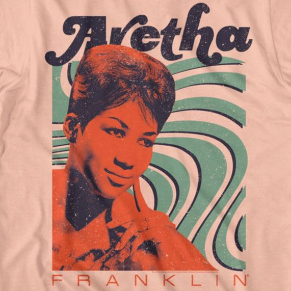 Aretha Franklin Waves T-Shirt