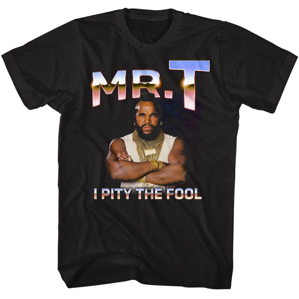 Mr T Metallic T-Shirt