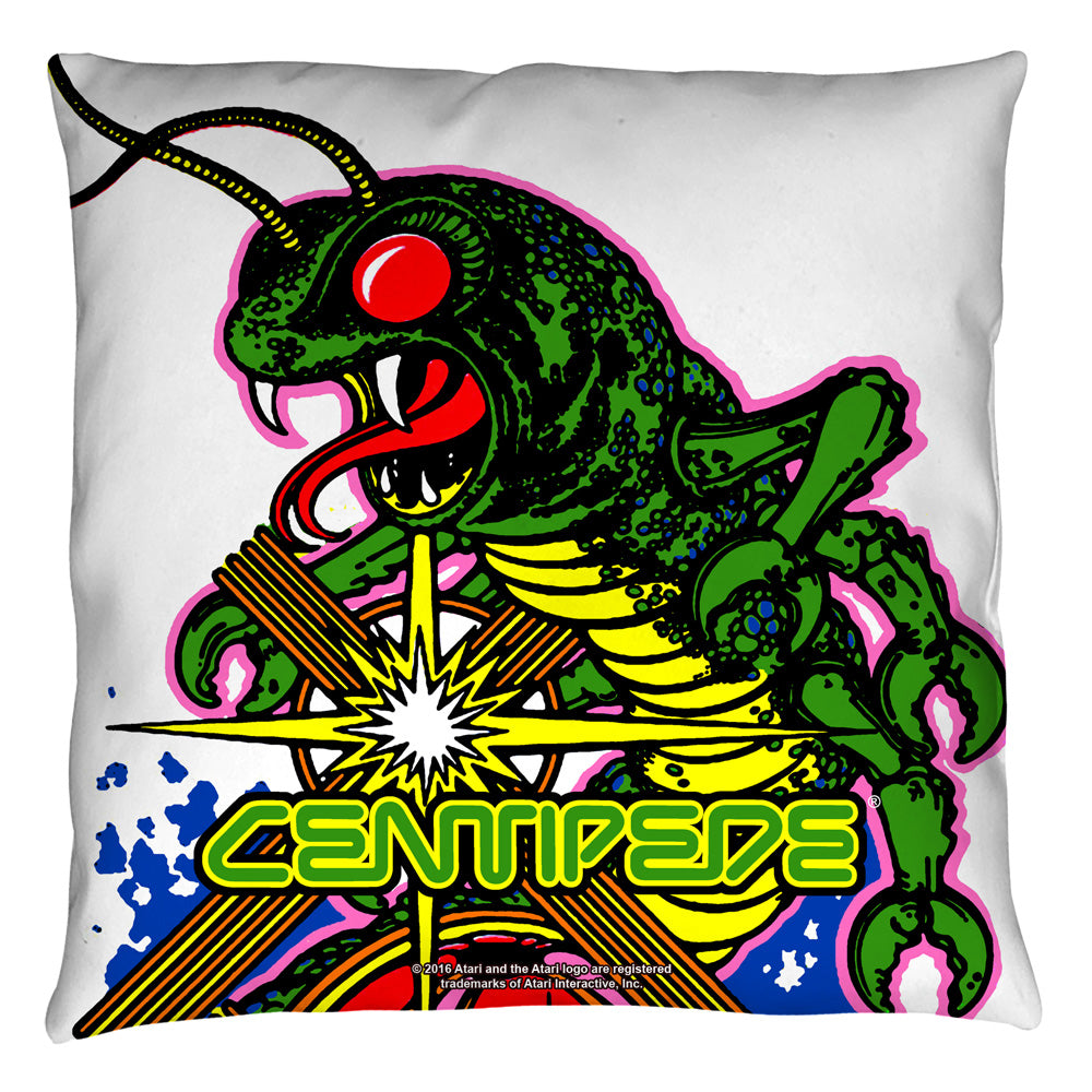 Atari Centipede Throw Pillow | Blue Culture Tees