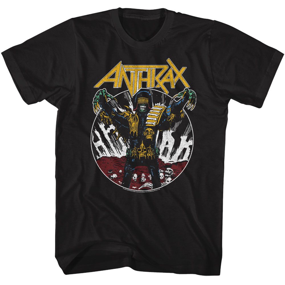 Anthrax Judge Death Vint T-Shirt | Blue Culture Tees