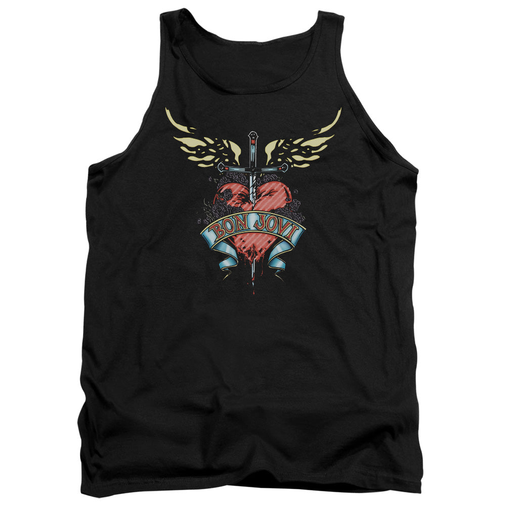 Bon Jovi Daggered Tank Top | Blue Culture Tees