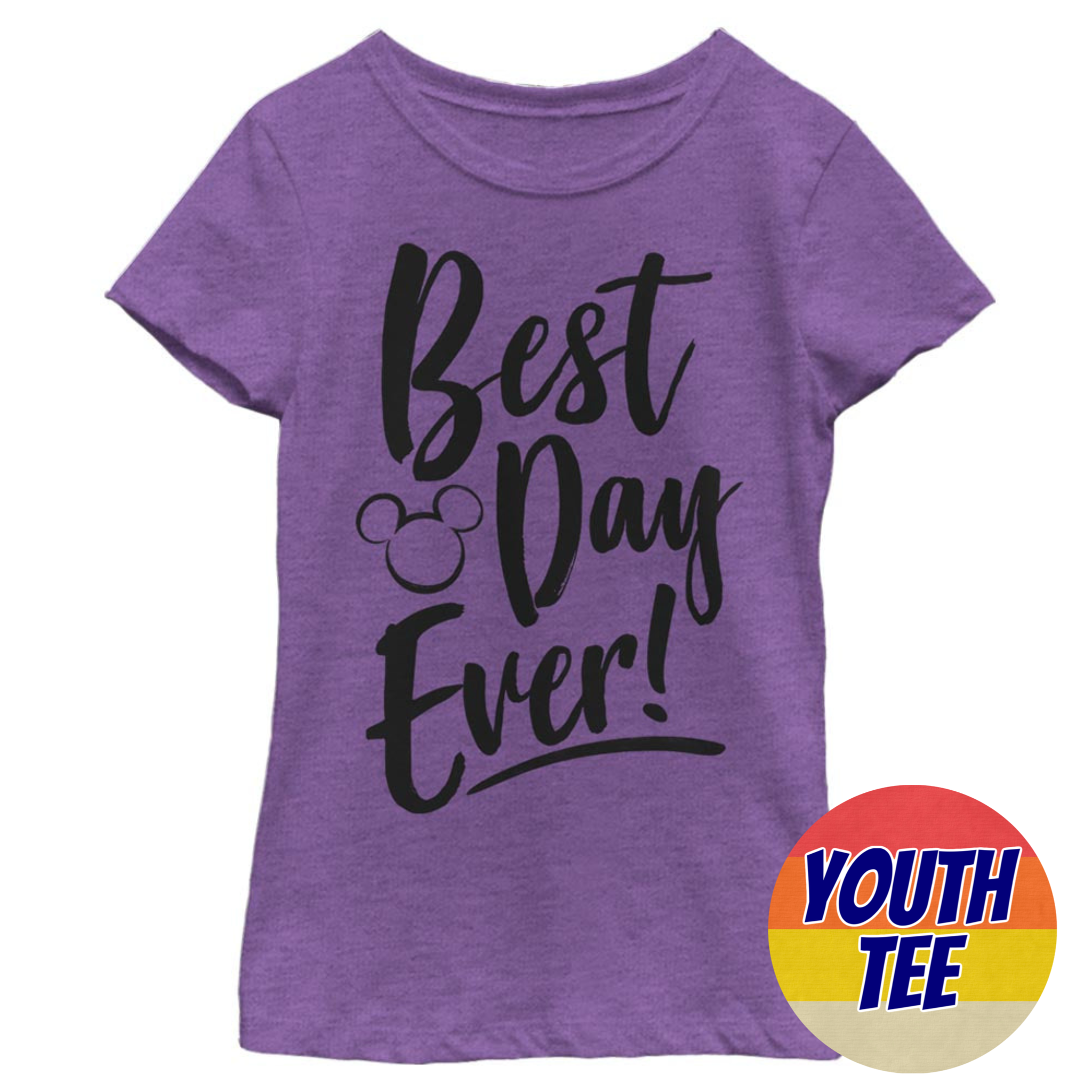 Girl's Disney Best Day Ever T-Shirt | Blue Culture Tees