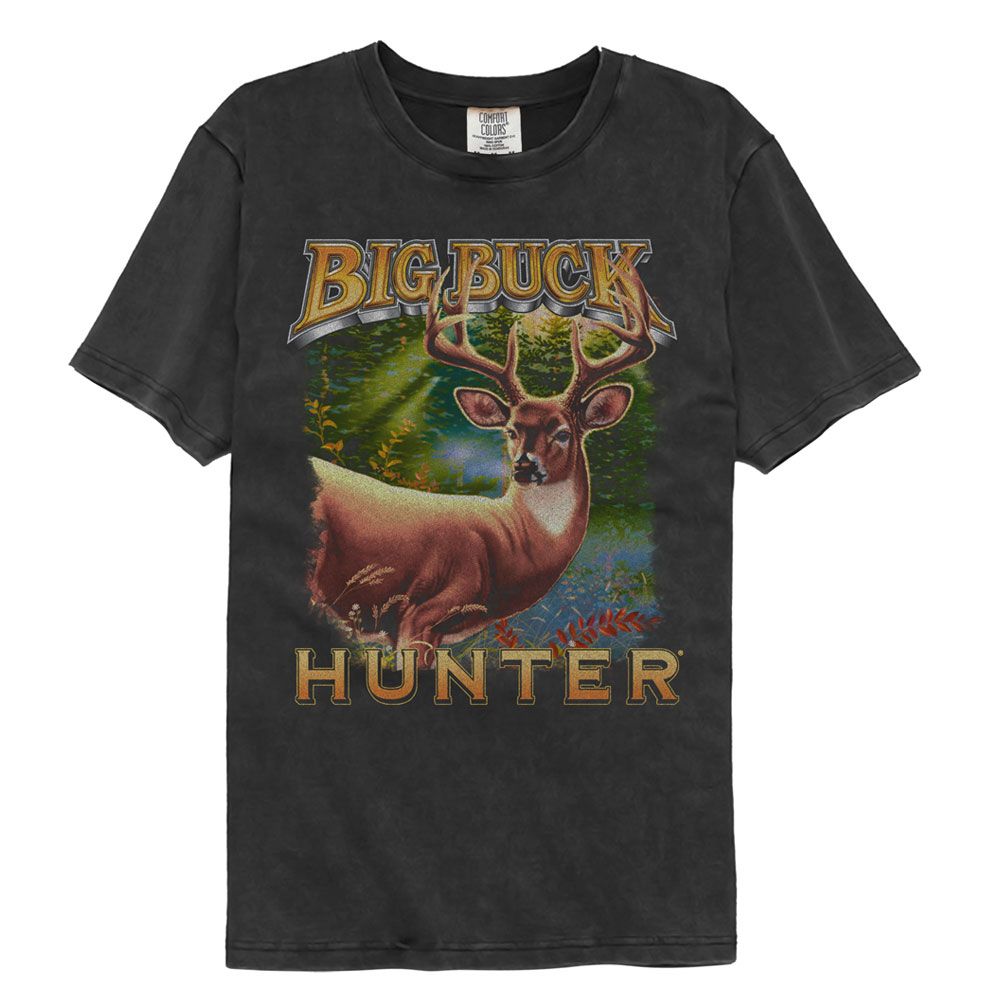 Big Buck Hunter Art 2 T-Shirt | Blue Culture Tees