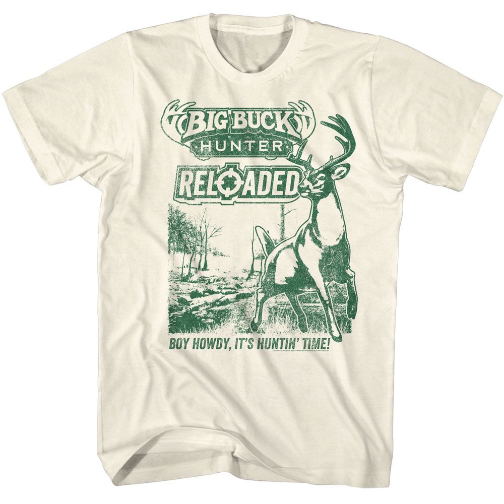 Big Buck Hunter Reloaded Monochrome T-Shirt | Blue Culture Tees