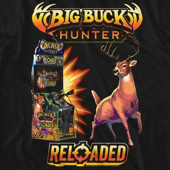 Big Buck Hunter Reloaded Cabinet T-Shirt | Blue Culture Tees