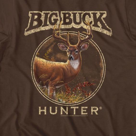 Big Buck Hunter Circle Emblem T-Shirt | Blue Culture Tees