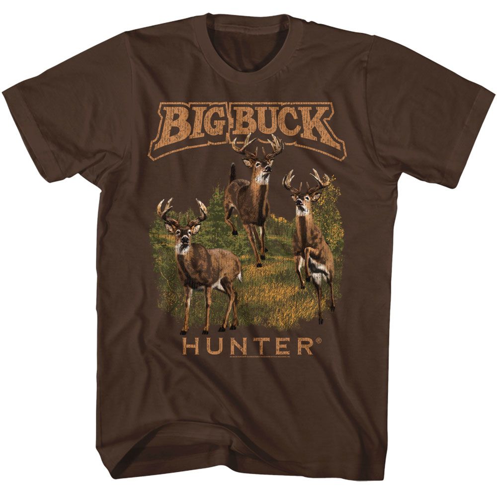 Big Buck Hunter Multiple Bucks T-Shirt | Blue Culture Tees