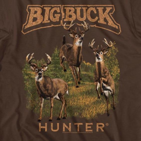 Big Buck Hunter Multiple Bucks T-Shirt | Blue Culture Tees