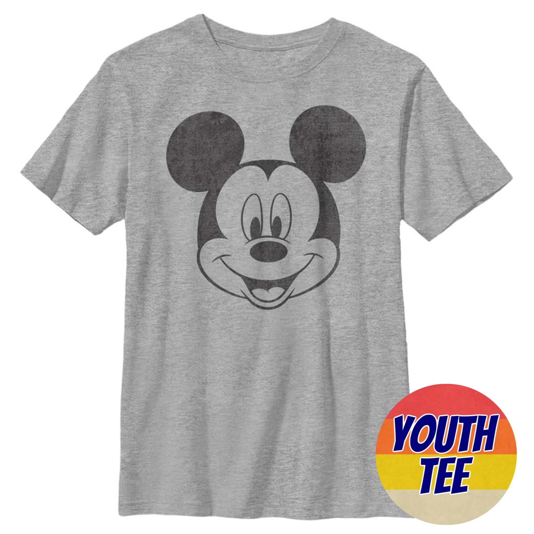 Boy's Disney Mickey Face T-Shirt | Blue Culture Tees