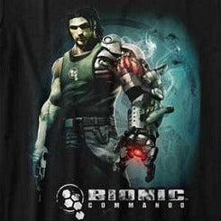 Junior's Bionic Commando Steam Arm T-Shirt