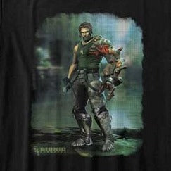 Junior's Bionic Commando Damaged Road T-Shirt