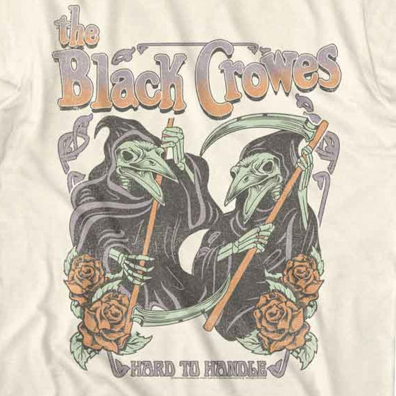 The Black Crowes Grim Reaper Crows T-Shirt | Blue Culture Tees